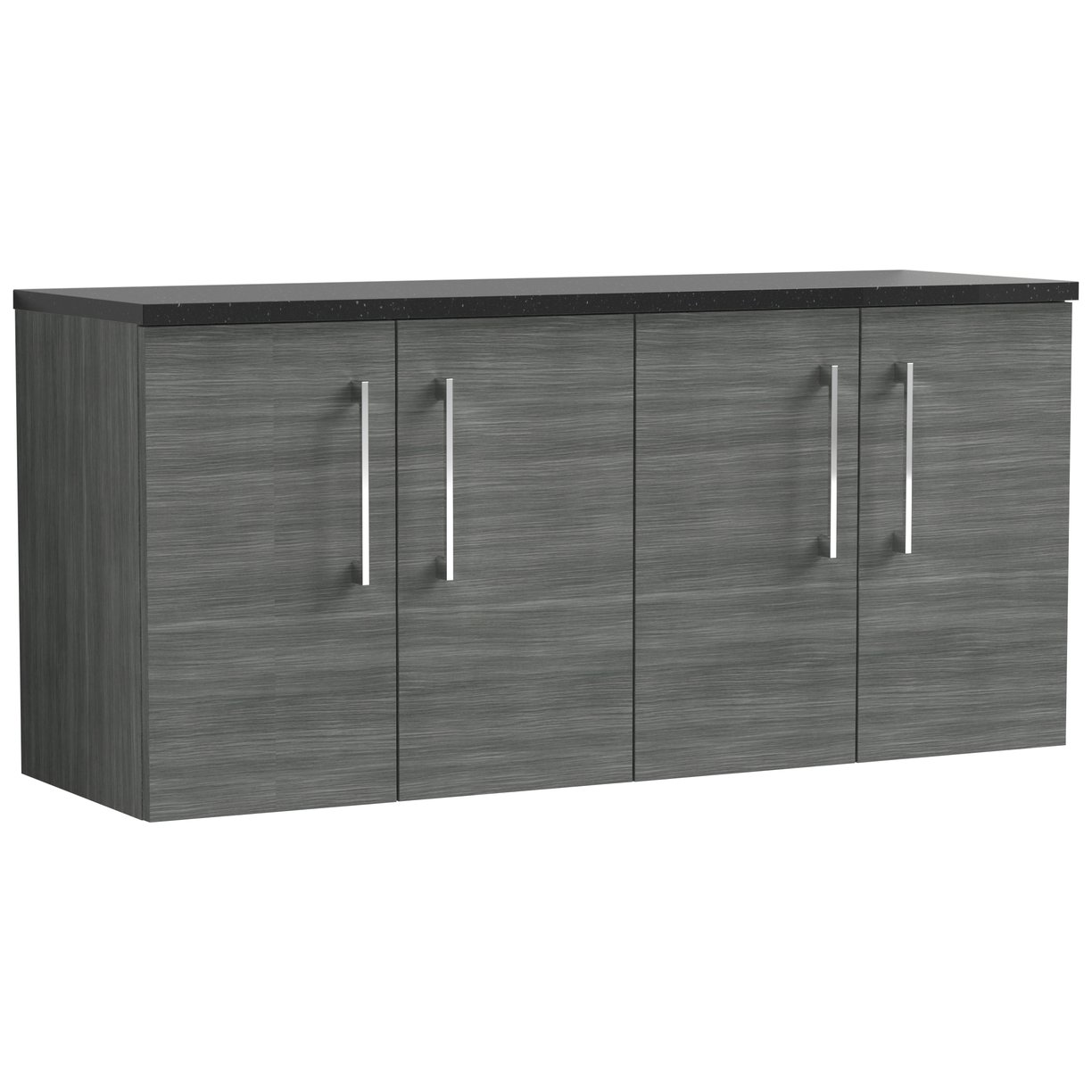 1200 Wh 4-Door Vanity & Laminate Top