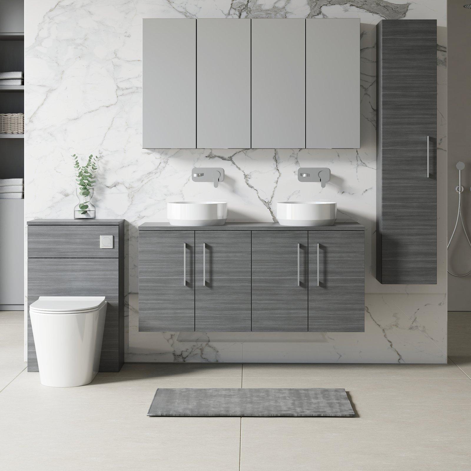 1200 WH 4-Door Vanity & Worktop