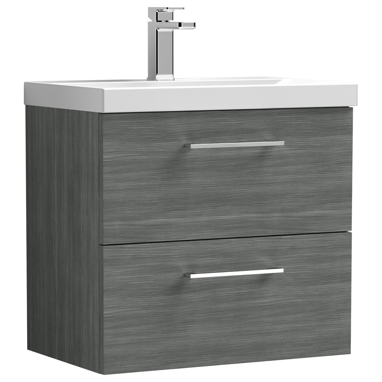 600 WH 2-Drawer Vanity & Basin 1