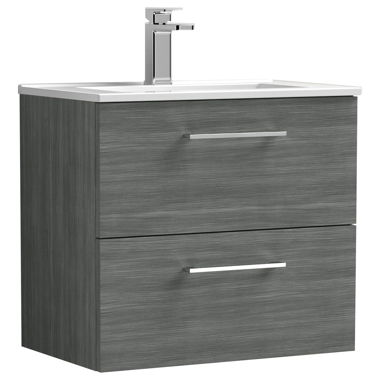 600 WH 2-Drawer Vanity & Basin 2