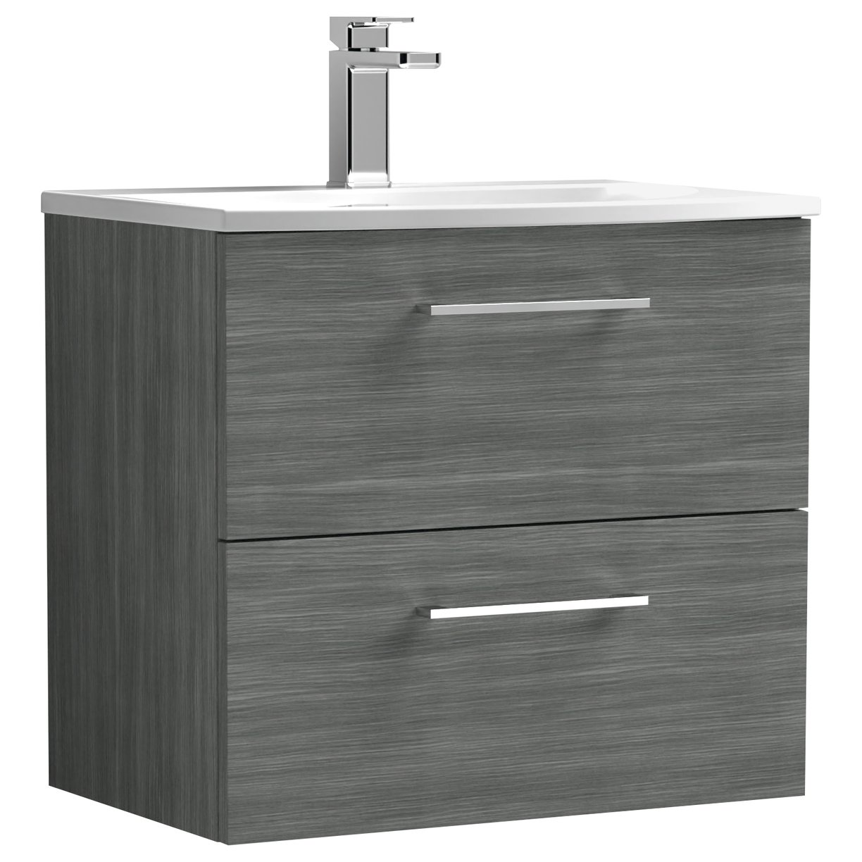 600 WH 2-Drawer Vanity & Basin 4
