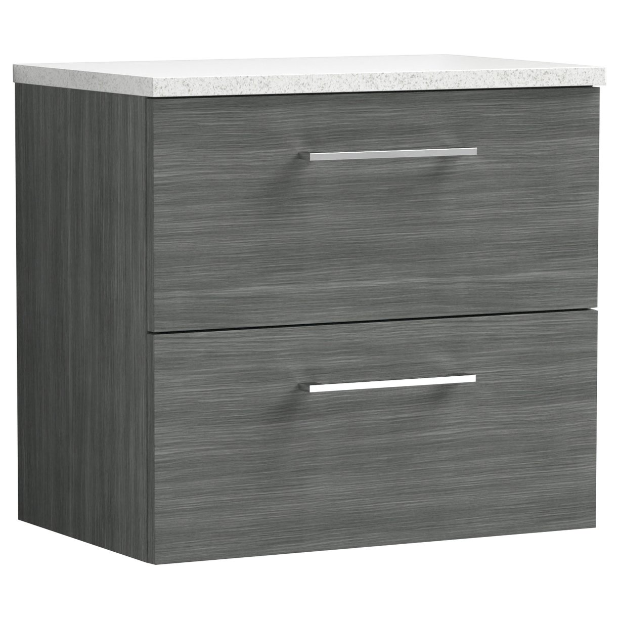 600 WH 2-Drawer Vanity & Laminate Top