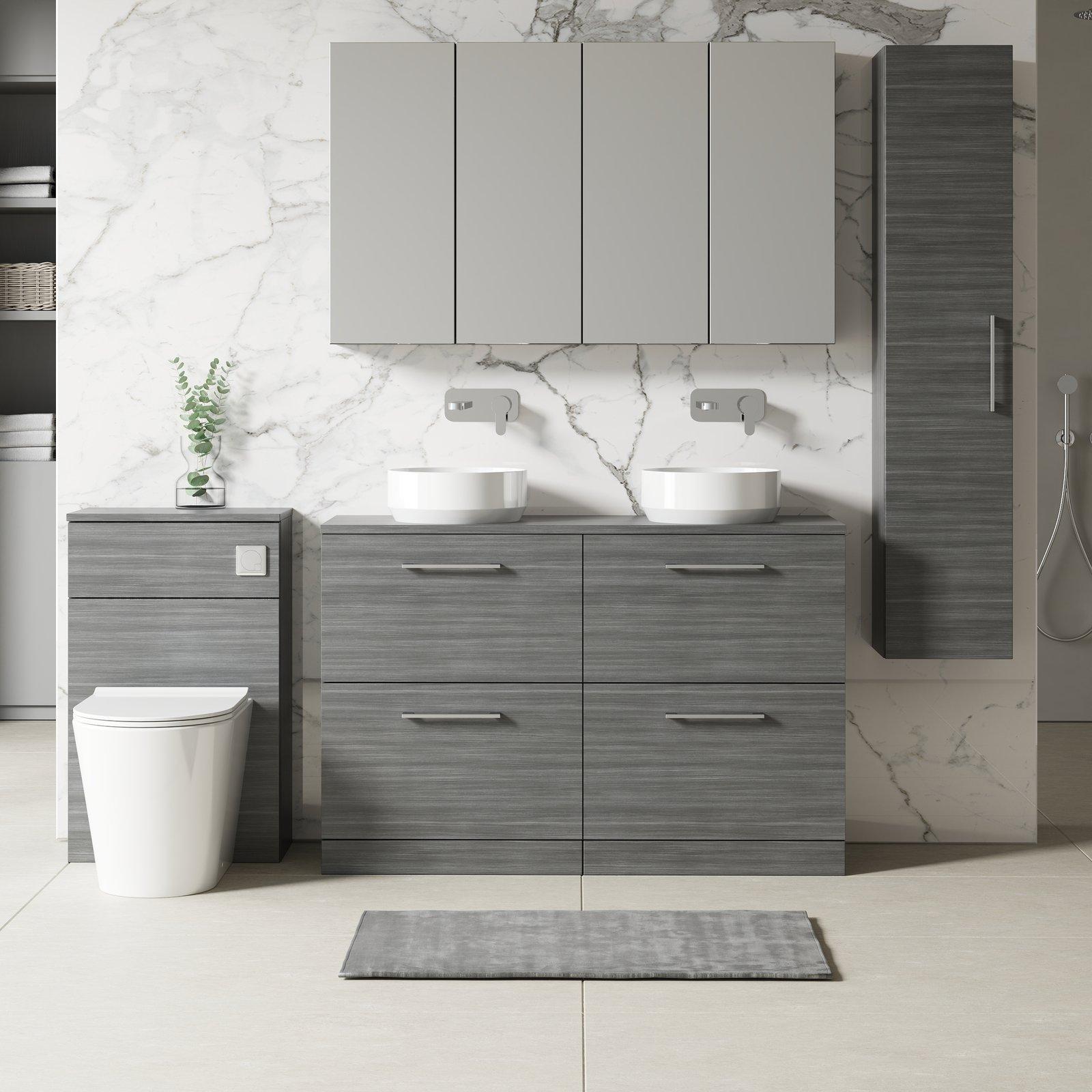 1200 FS 4-Drawer Vanity & Worktop