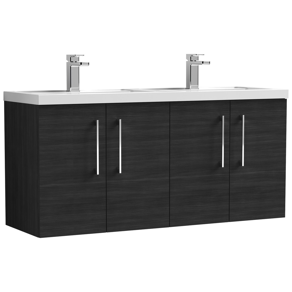 1200 WH 4-Door Vanity & Double Basin