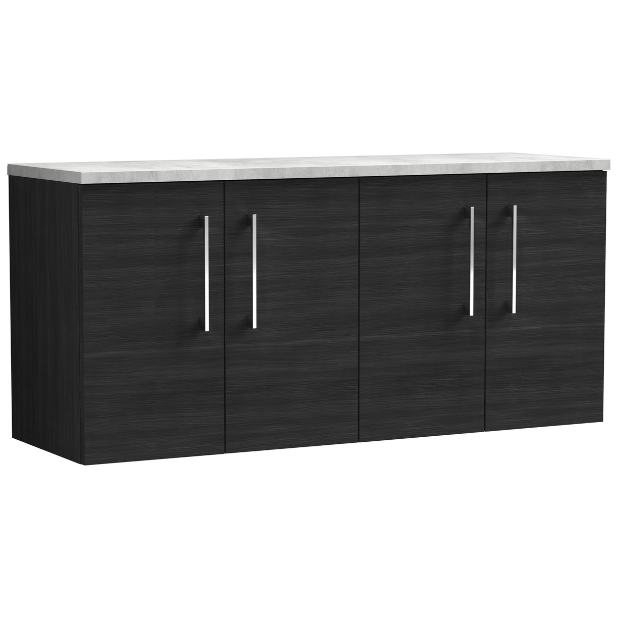 1200 Wh 4-Door Vanity & Laminate Top