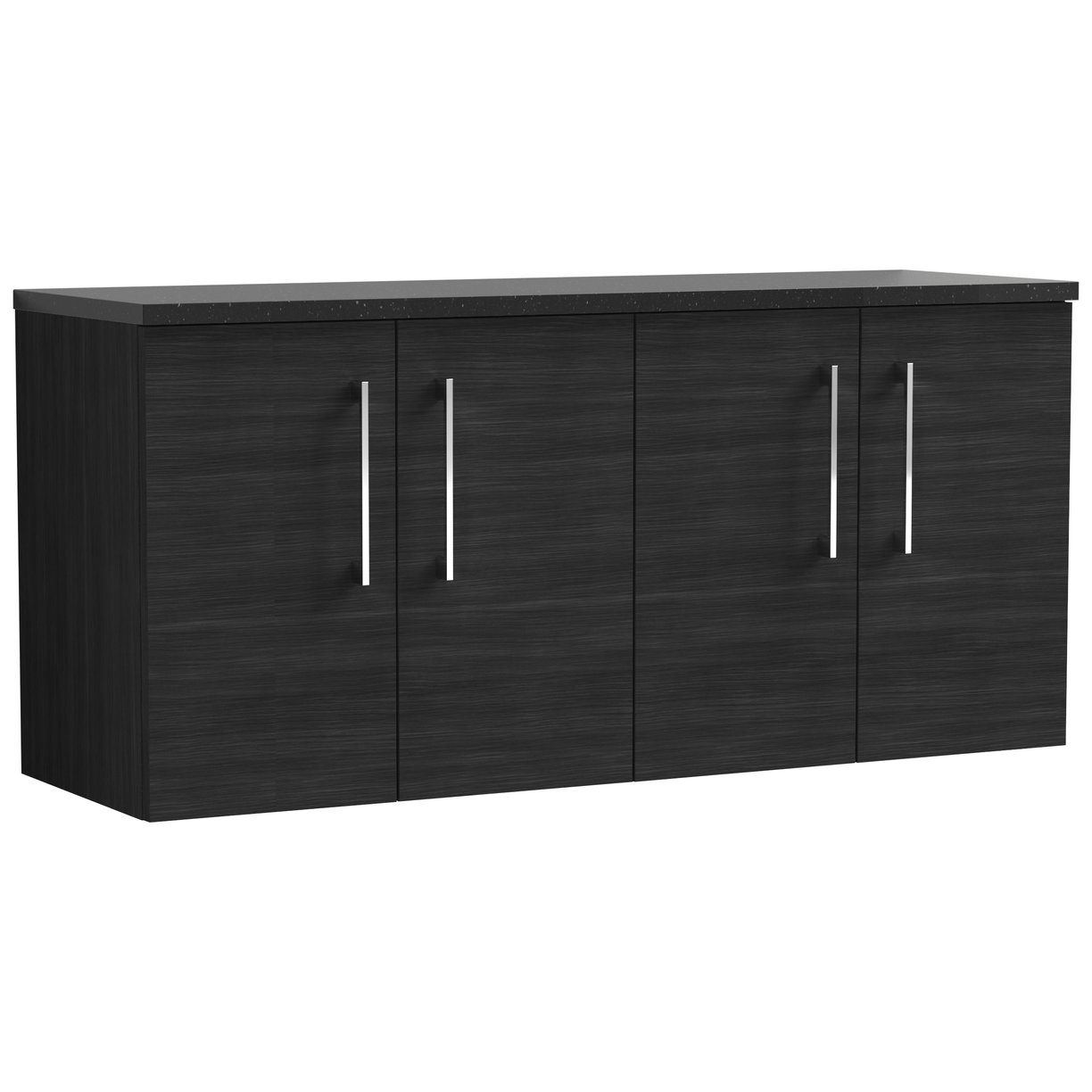 1200 Wh 4-Door Vanity & Laminate Top
