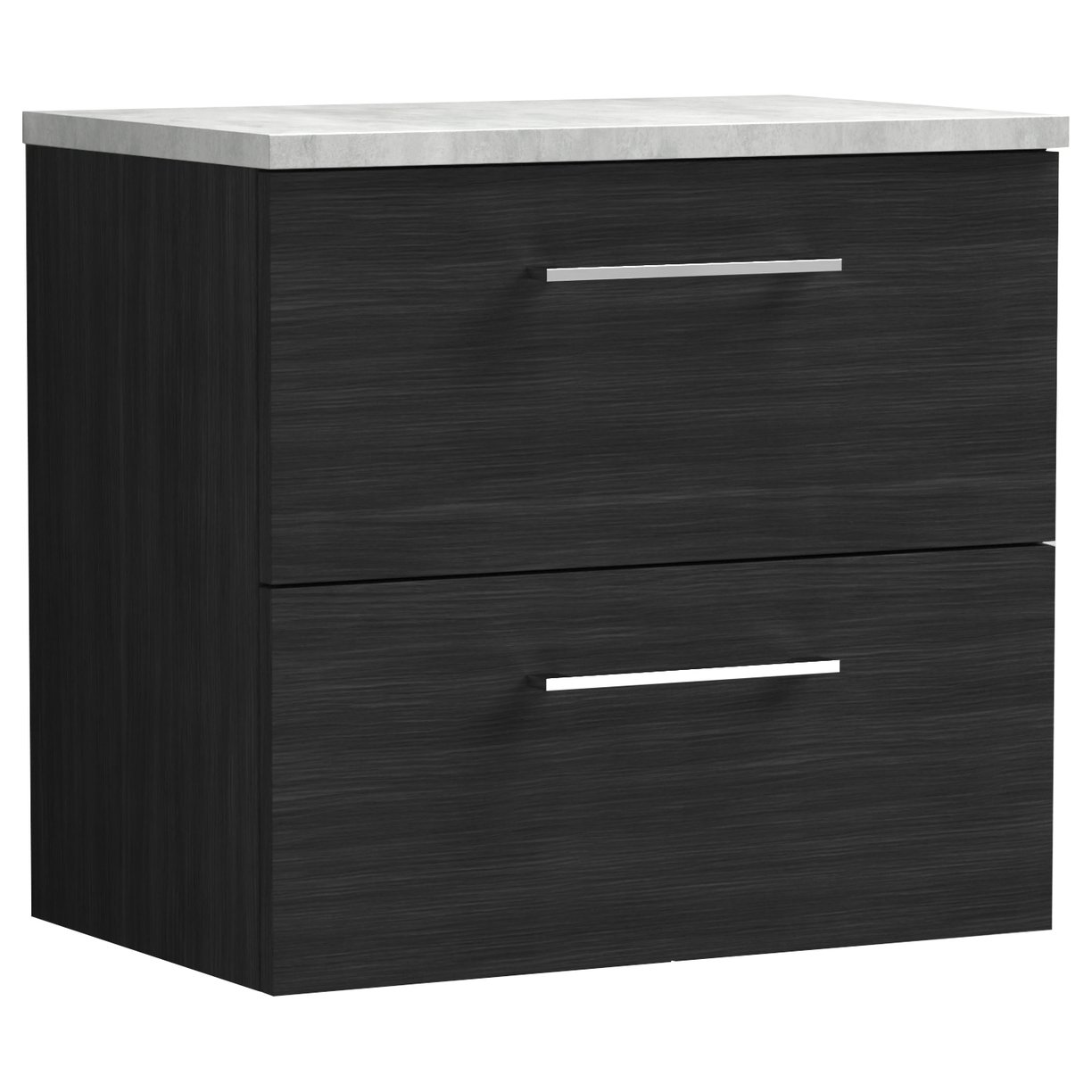 600 WH 2-Drawer Vanity & Laminate Top