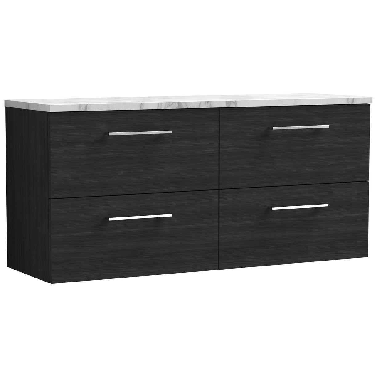 1200 Wh 4-Drawer Vanity & Laminate Top