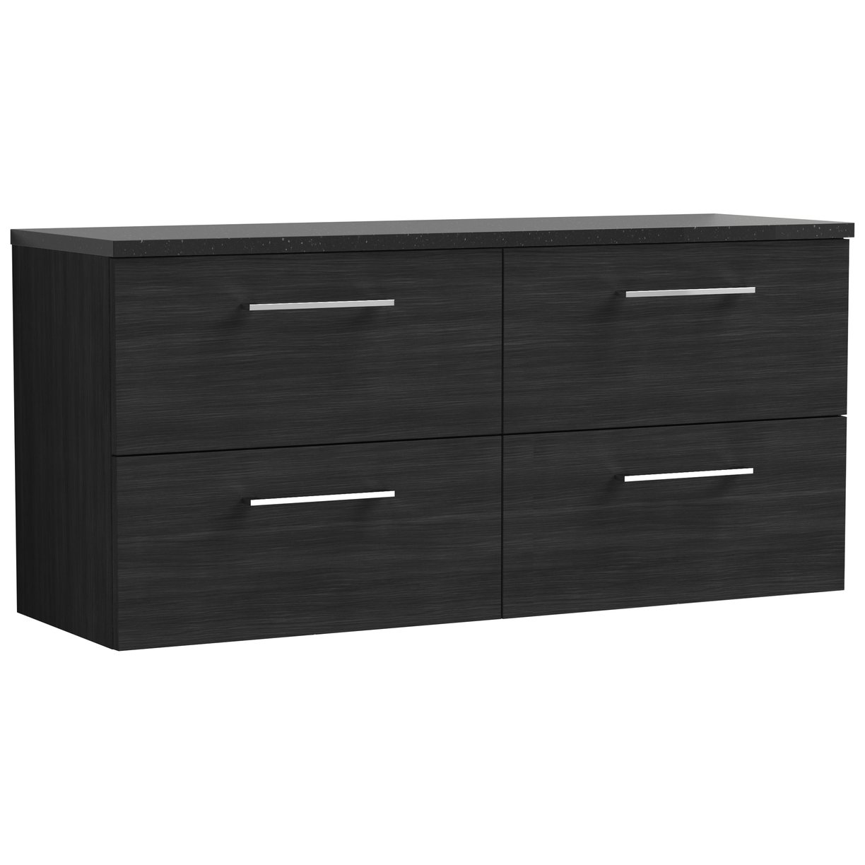 1200 Wh 4-Drawer Vanity & Laminate Top