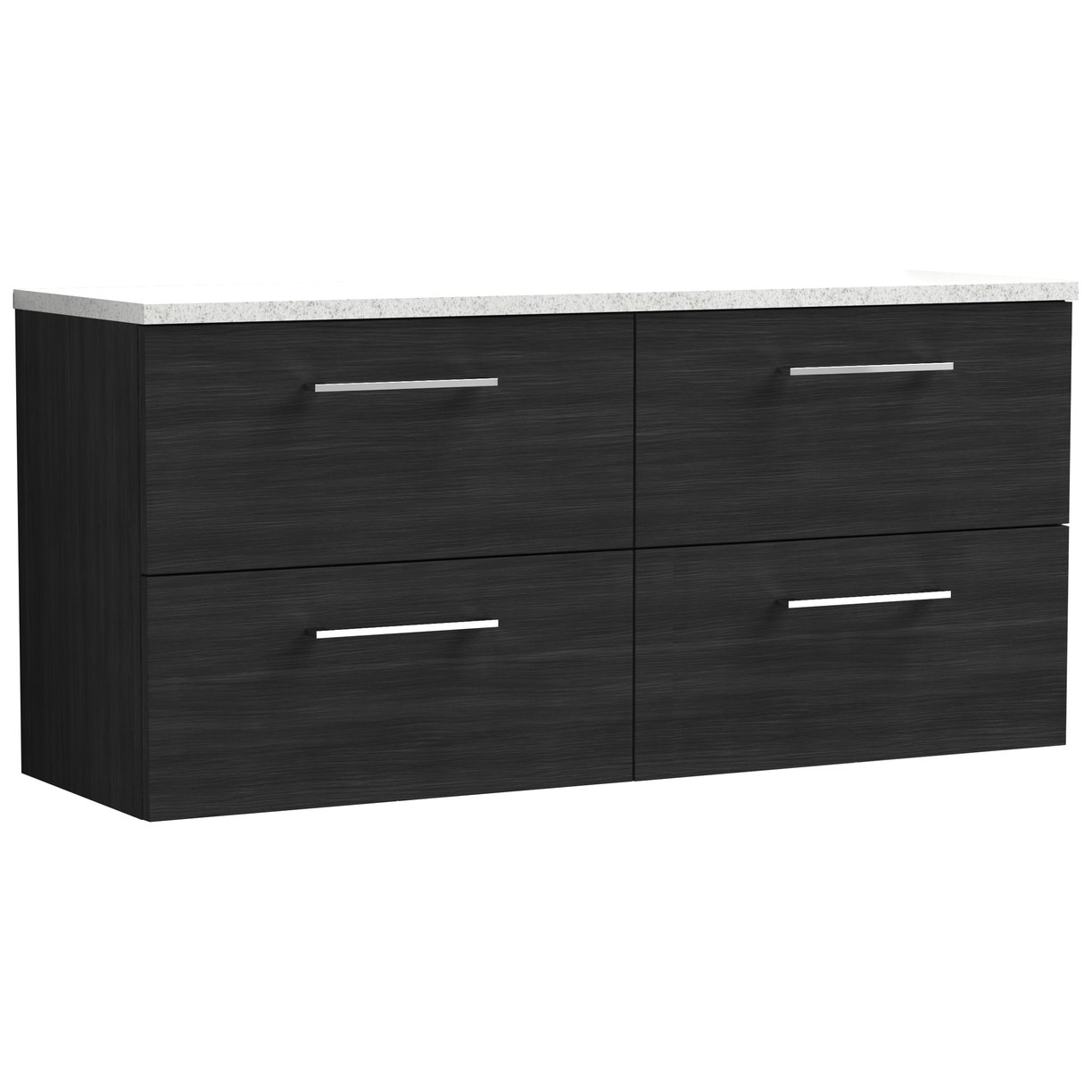 1200 Wh 4-Drawer Vanity & Laminate Top
