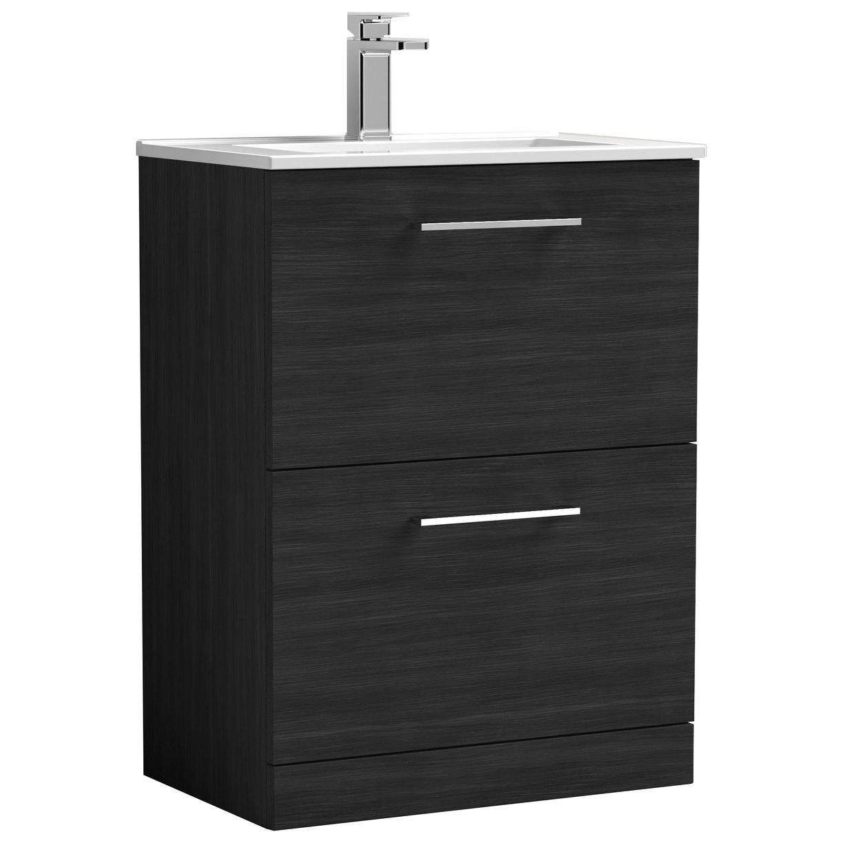 600 FS 2-Drawer Vanity & Basin 2