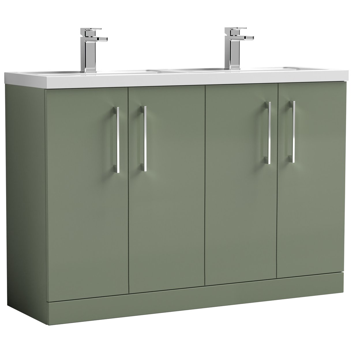 1200 FS 4-Door Vanity & Double Basin