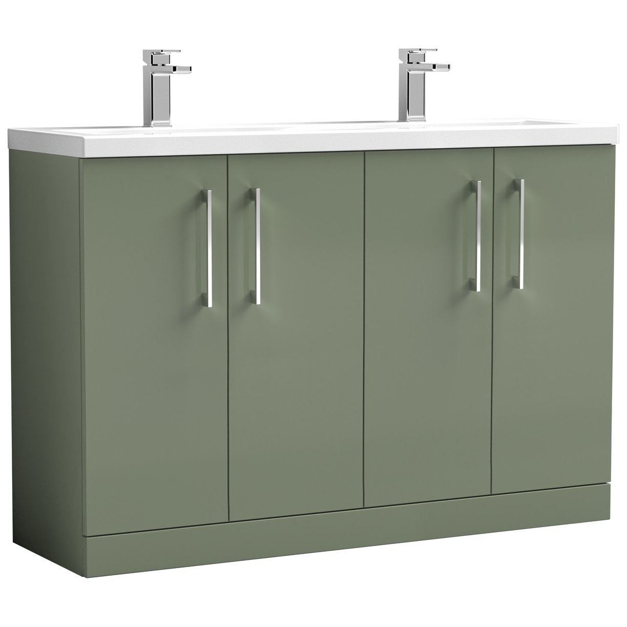 1200 FS 4-Door Vanity & Double Basin