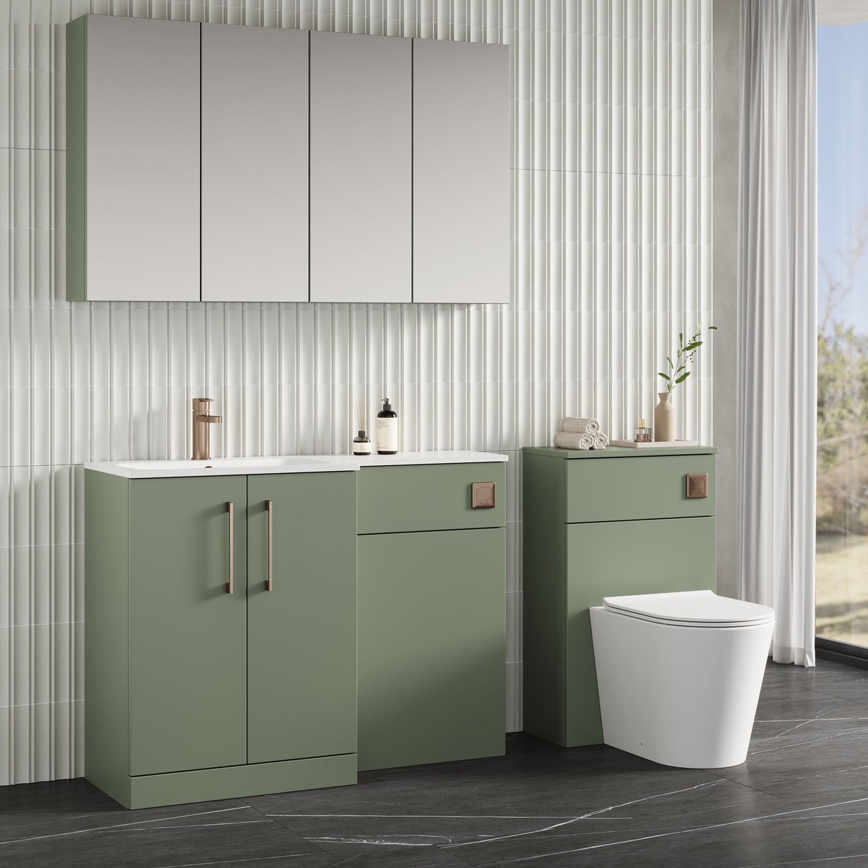 1100mm Left Hand Combination