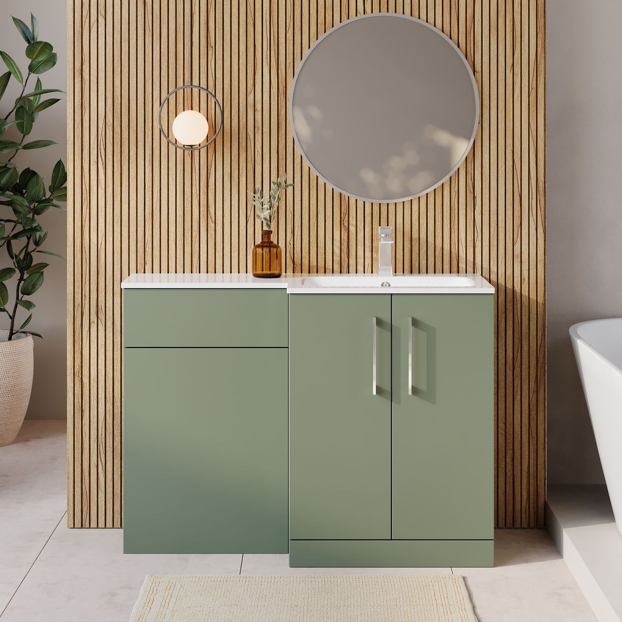 1100mm Right Hand Combination