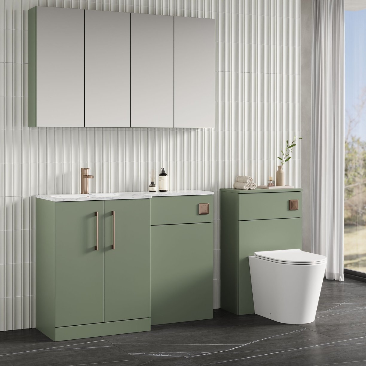 1100mm Left Hand Combination