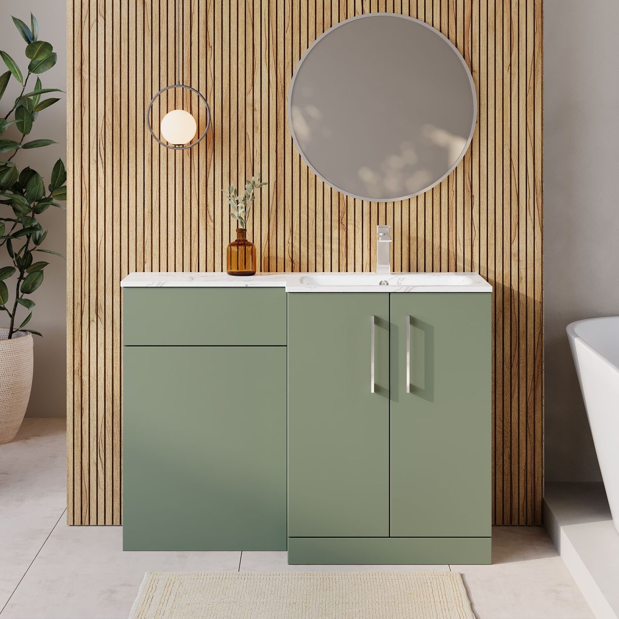 1100mm Right Hand Combination