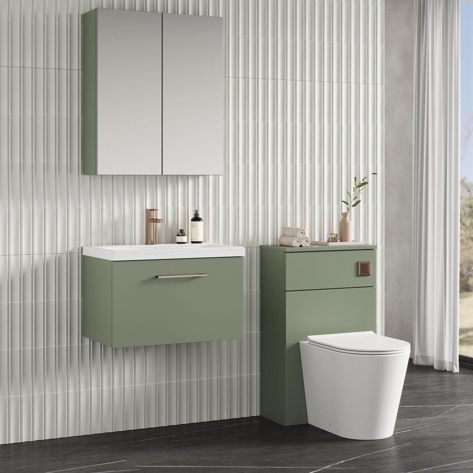 600 WH 1-Drawer Vanity & Basin 1