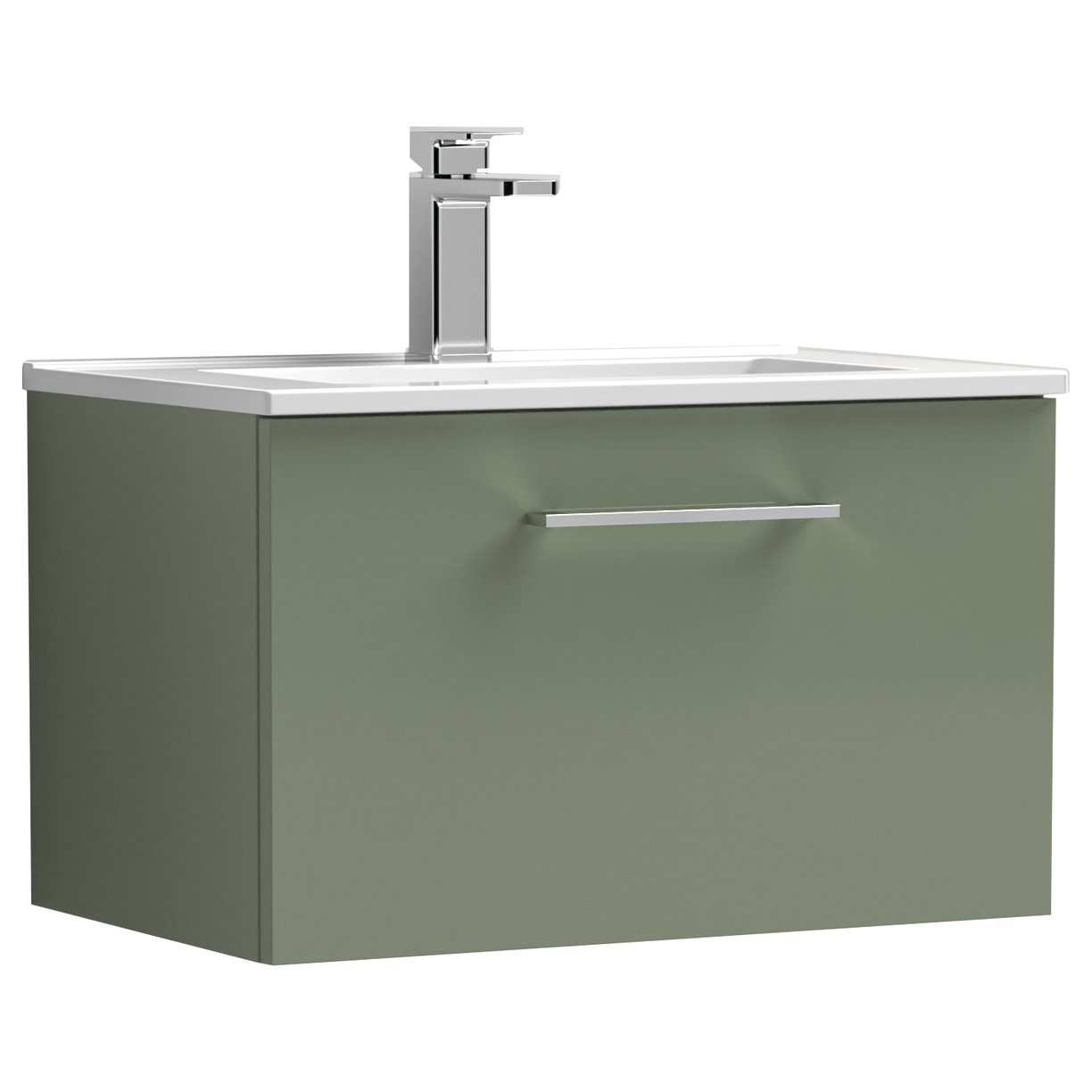 600 WH 1-Drawer Vanity & Basin 2