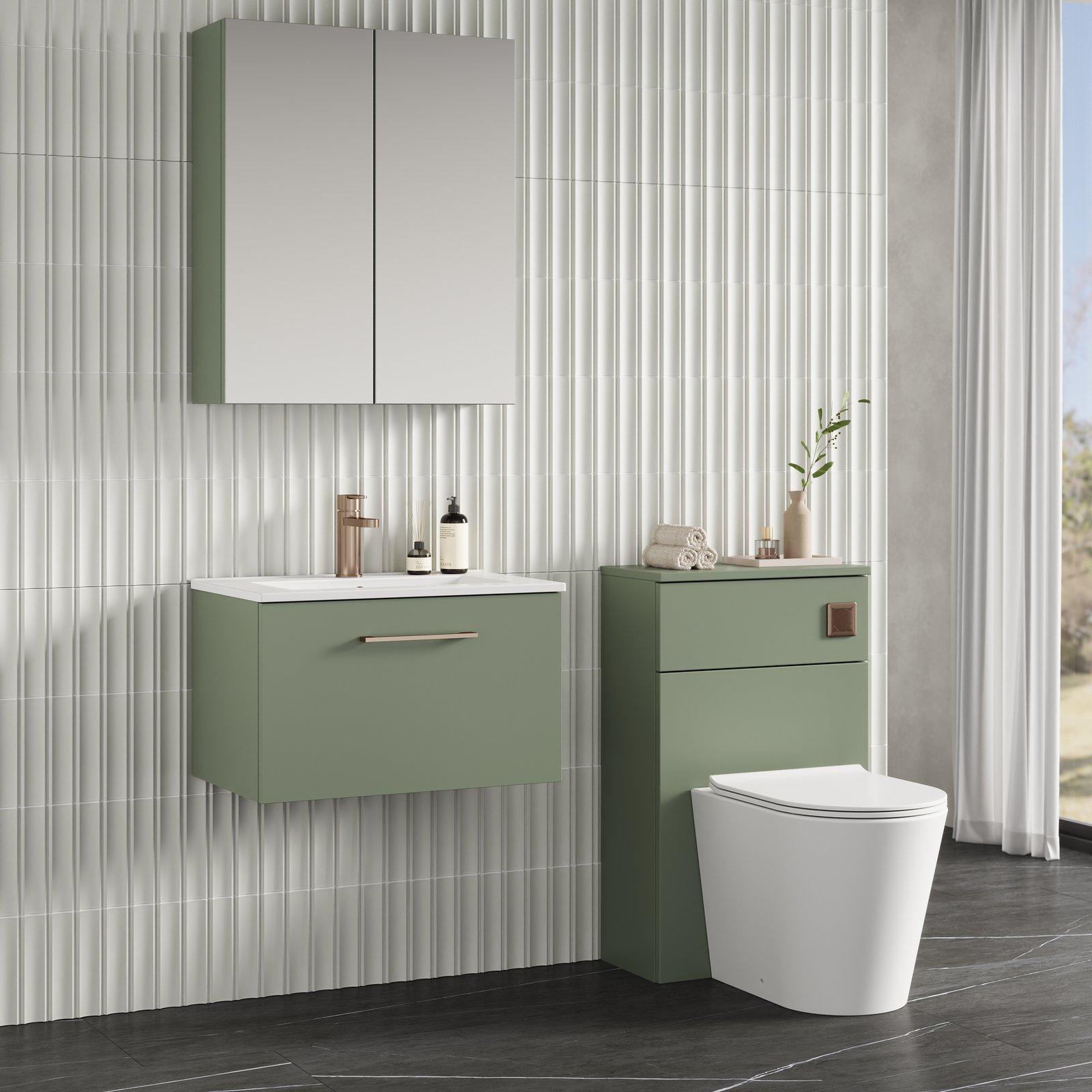 600 WH 1-Drawer Vanity & Basin 2