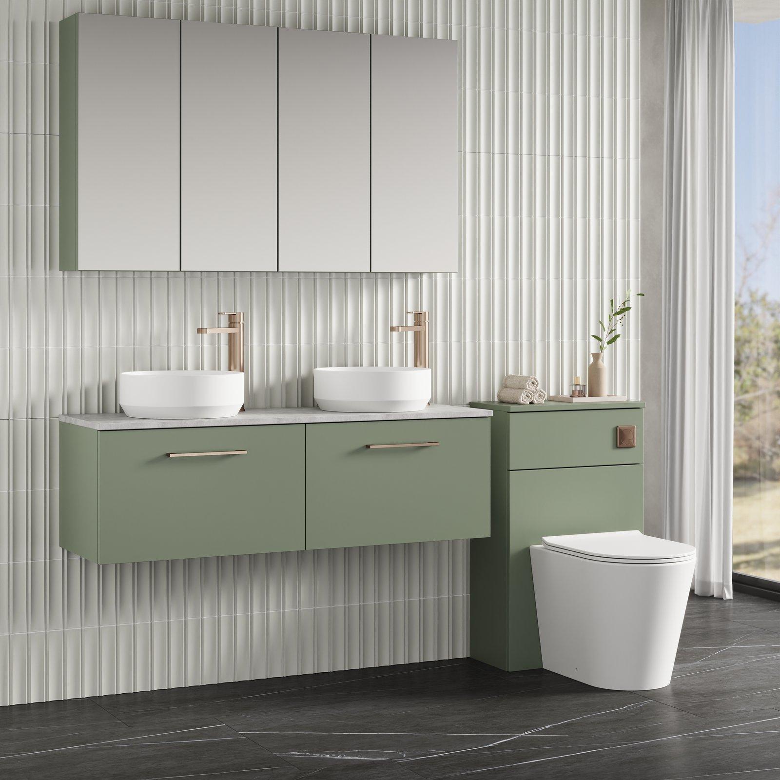 1200 Wh 2-Drawer Vanity & Laminate Top