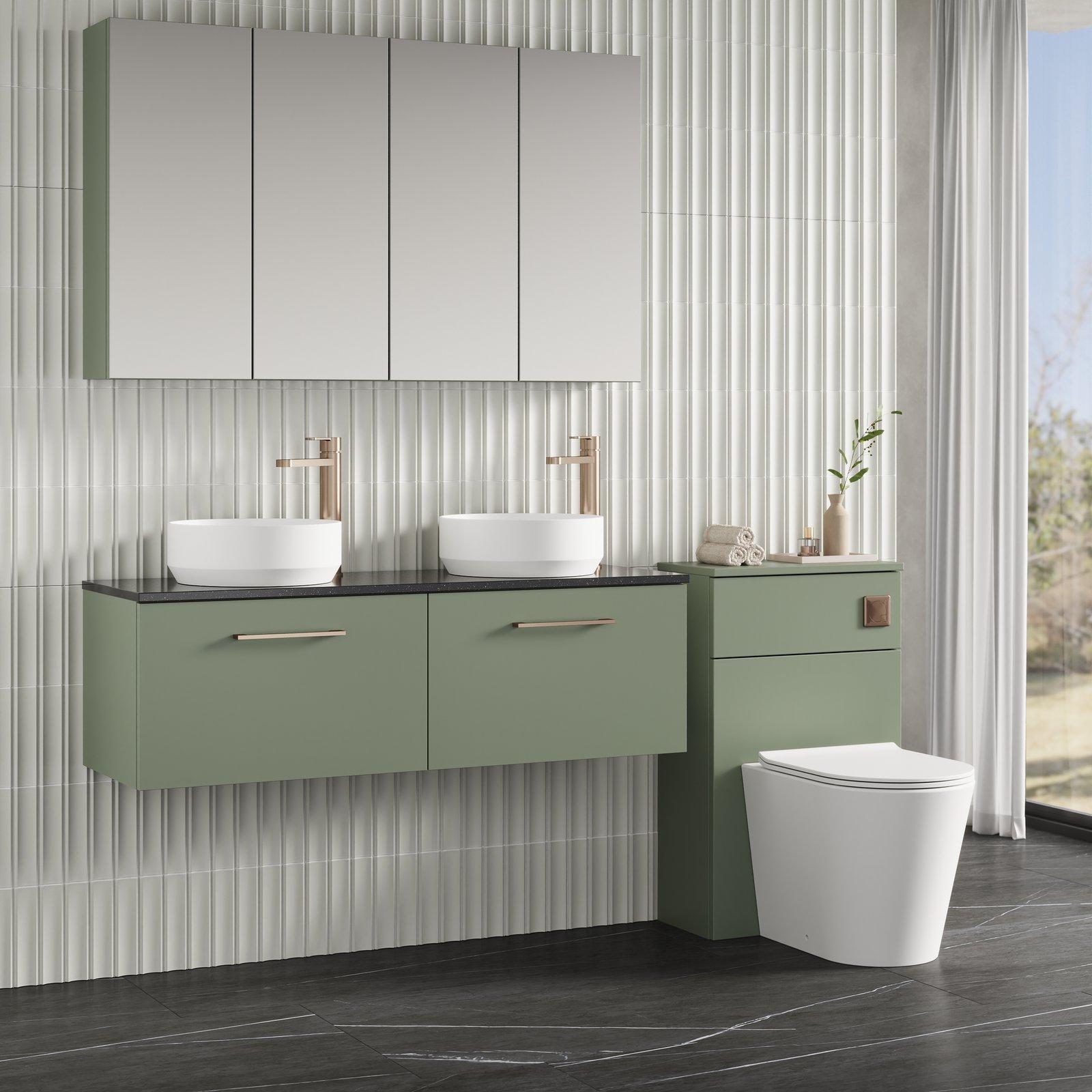 1200 Wh 2-Drawer Vanity & Laminate Top