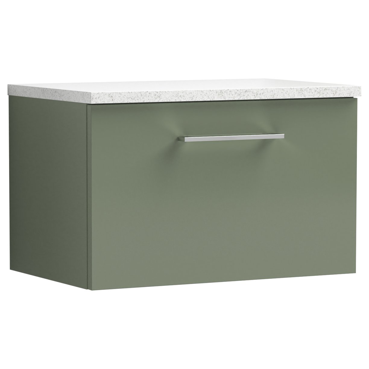 600 WH 1-Drawer Vanity & Laminate Top