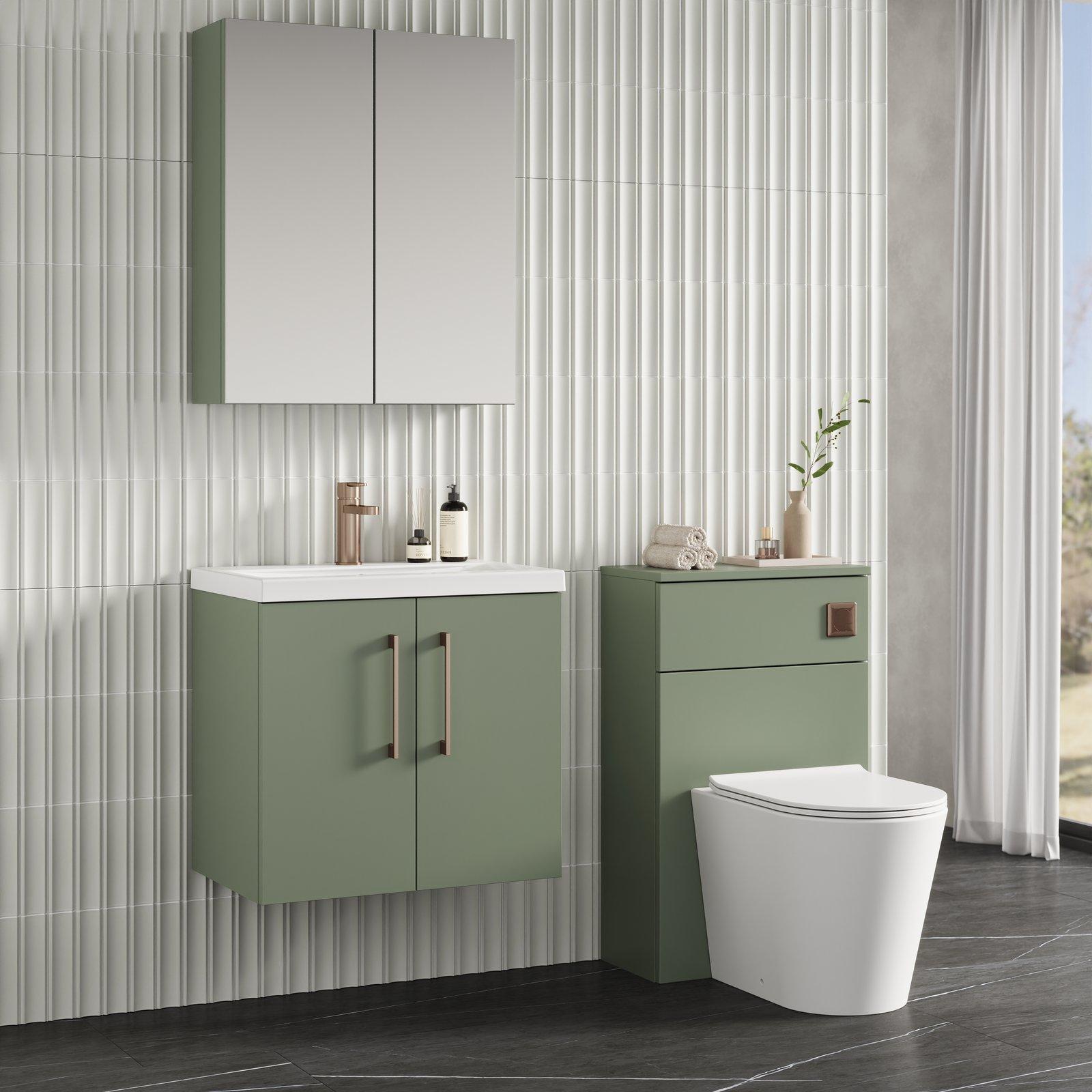 600 WH 2-Door Vanity & Basin 1
