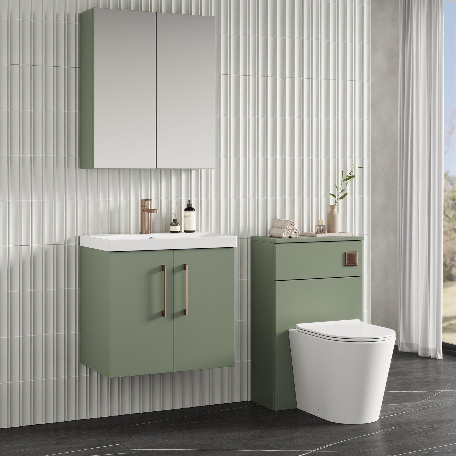 600 WH 2-Door Vanity & Basin 3