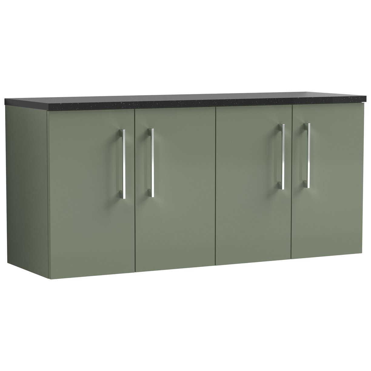 1200 Wh 4-Door Vanity & Laminate Top