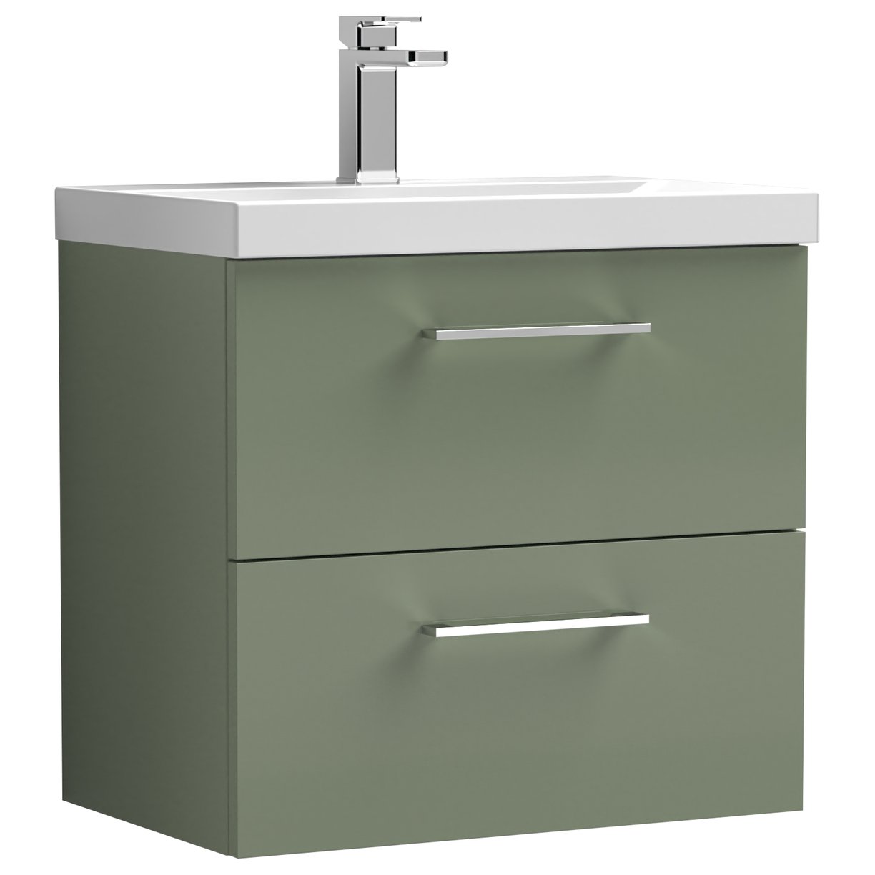 600 WH 2-Drawer Vanity & Basin 1