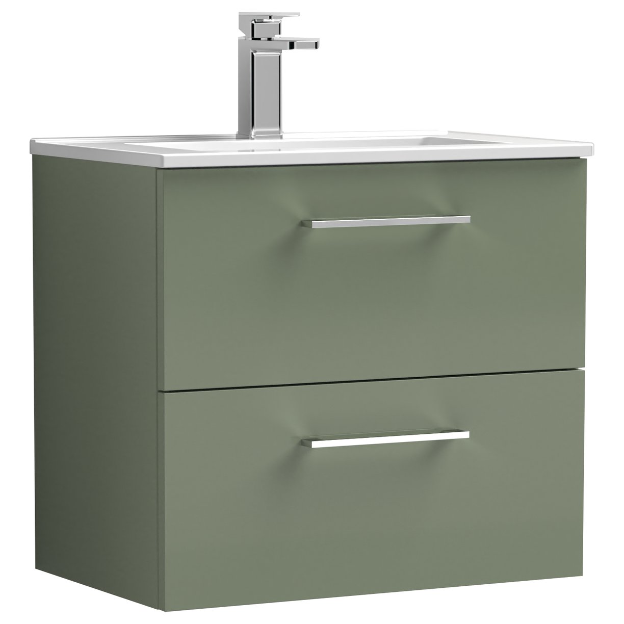 600 WH 2-Drawer Vanity & Basin 2