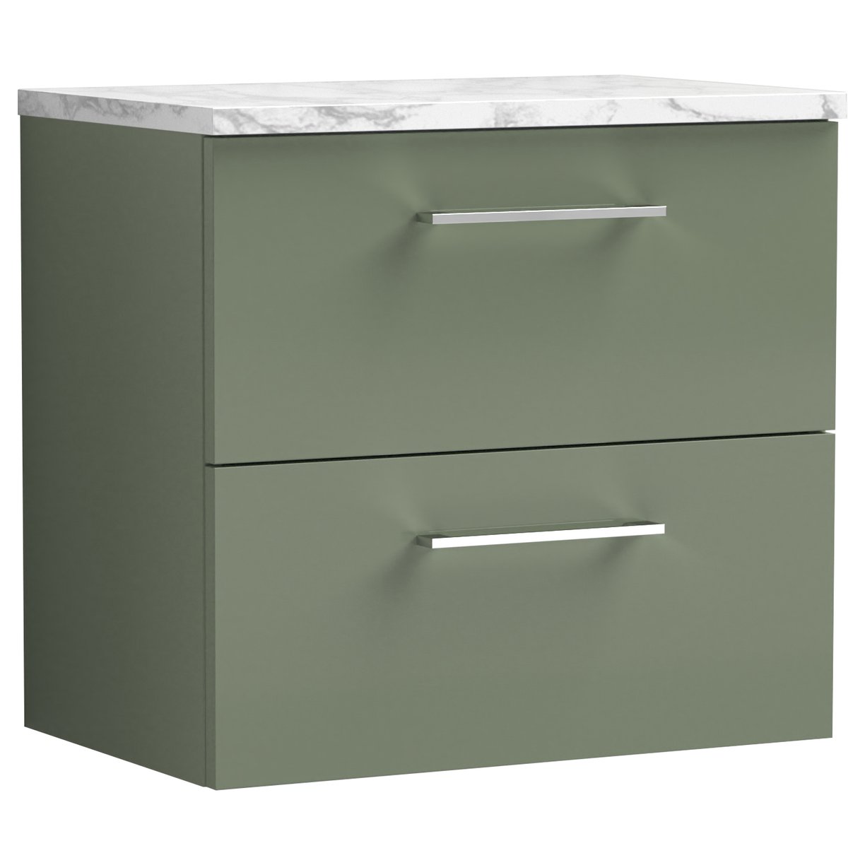 600 Wh 2-Drawer Vanity & Laminate Top