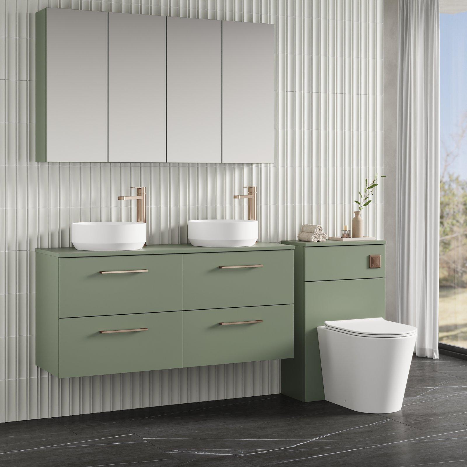 1200 WH 4-Drawer Vanity & Worktop