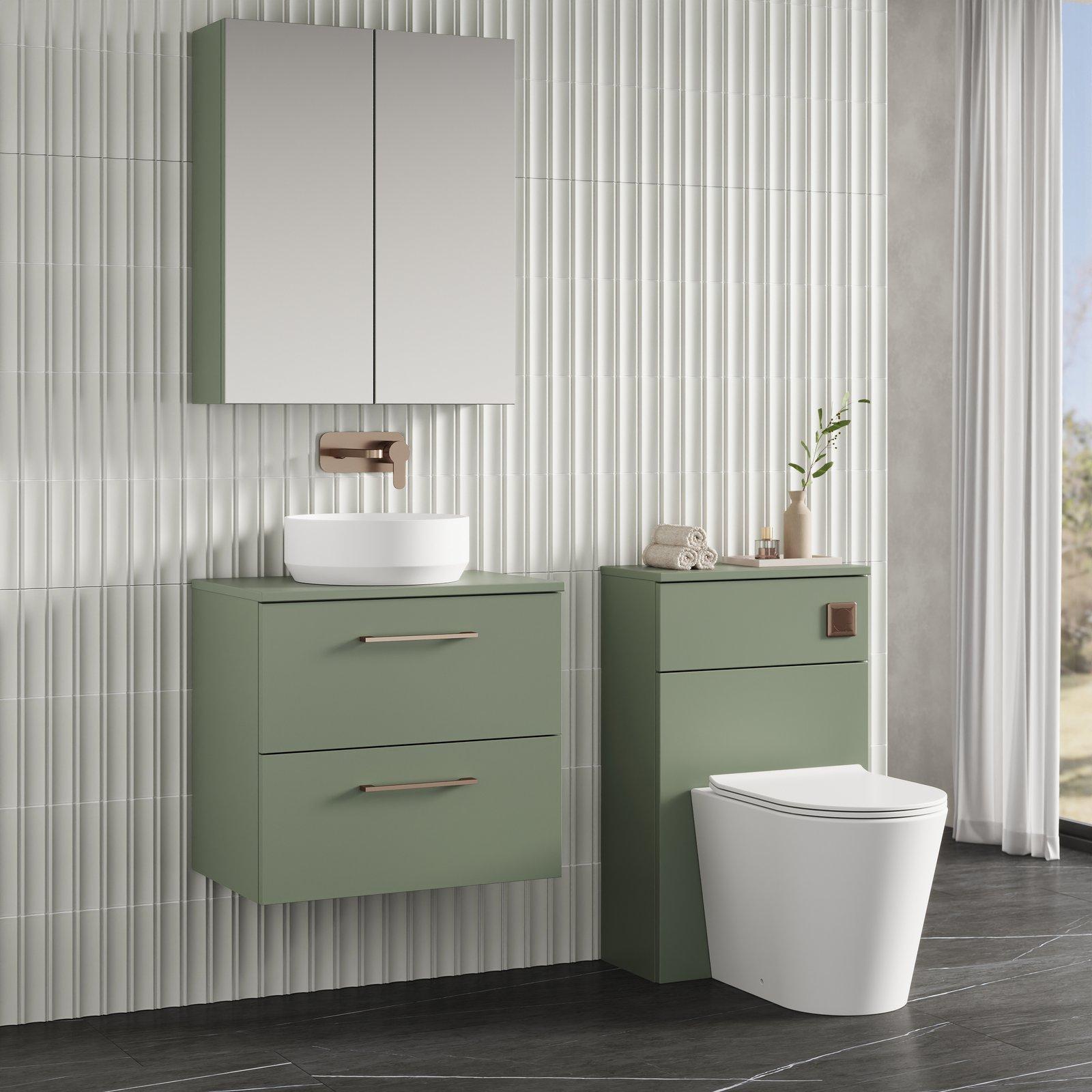600 WH 2-Drawer Vanity & Worktop