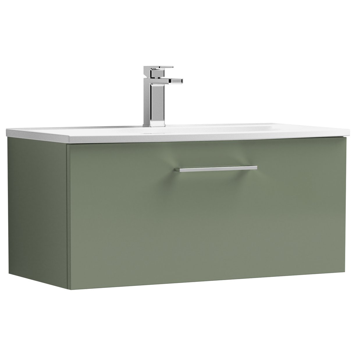 800 WH 1-Drawer Vanity & Basin 4