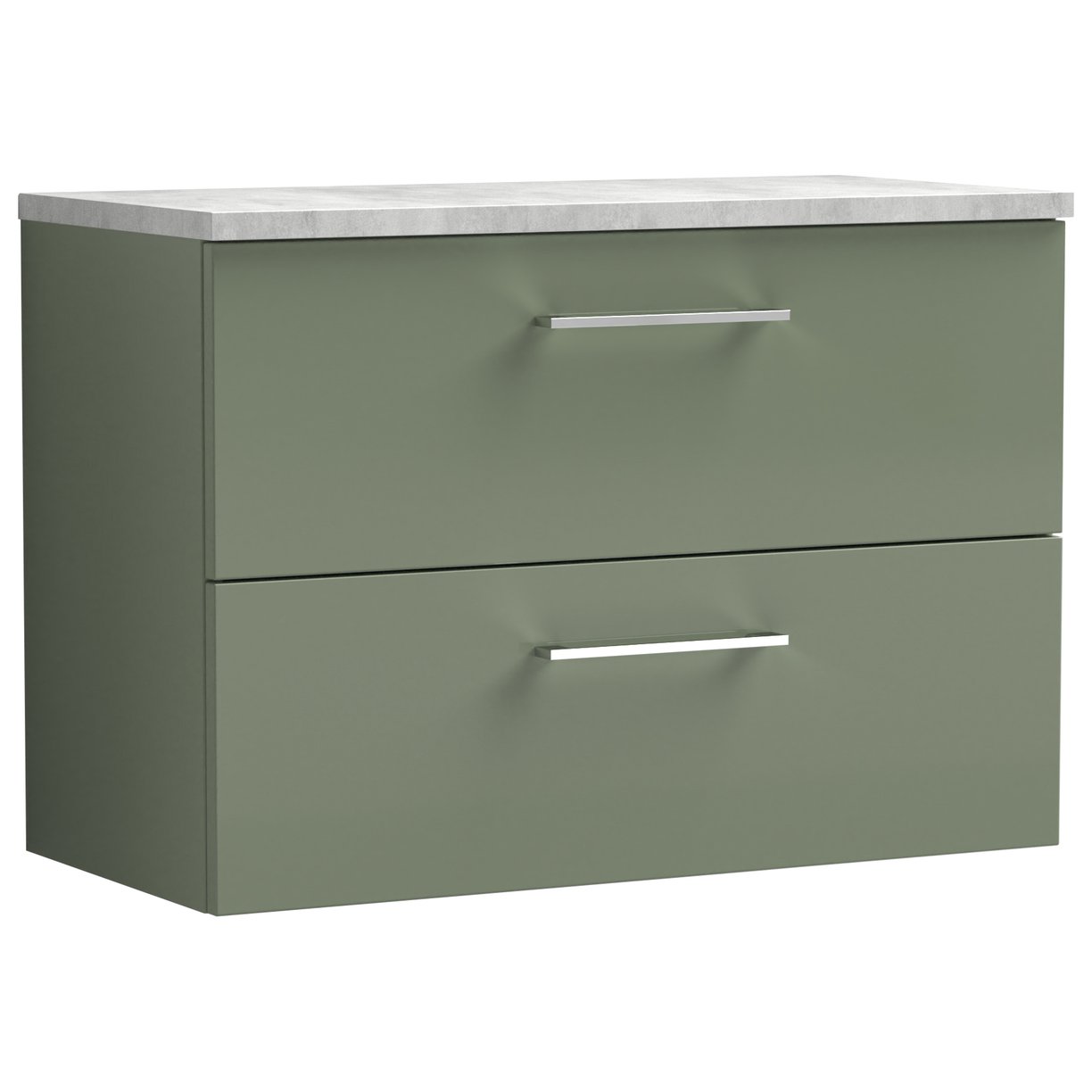 800 WH 2-Drawer Vanity & Laminate Top