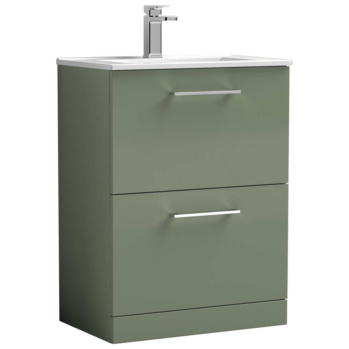 600 FS 2-Drawer Vanity & Basin 2