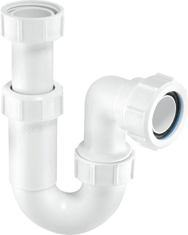 McAlpine adj inlet P trap 1.1/4" ASA10