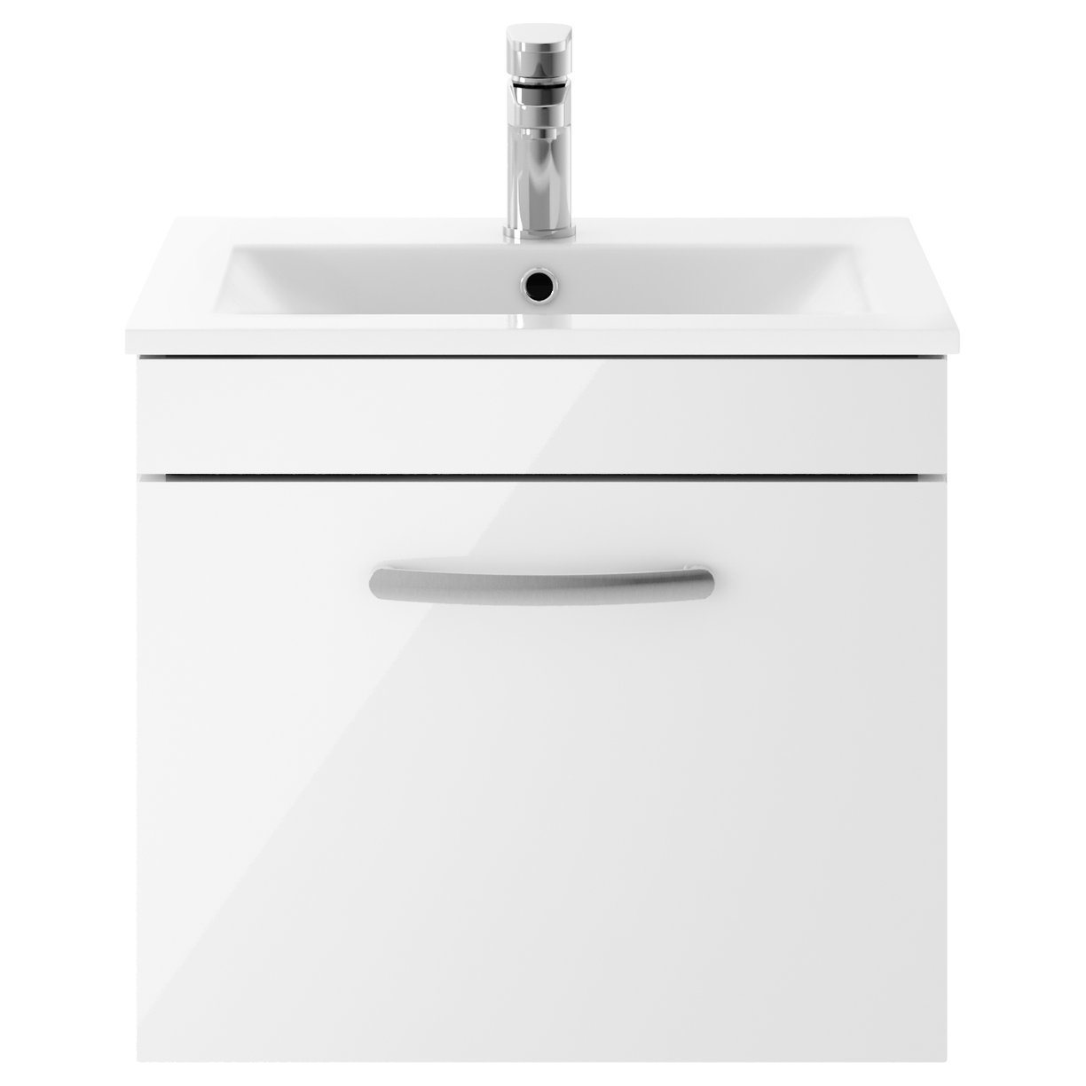 500 WH Single Drawer Vanity & Basin 2