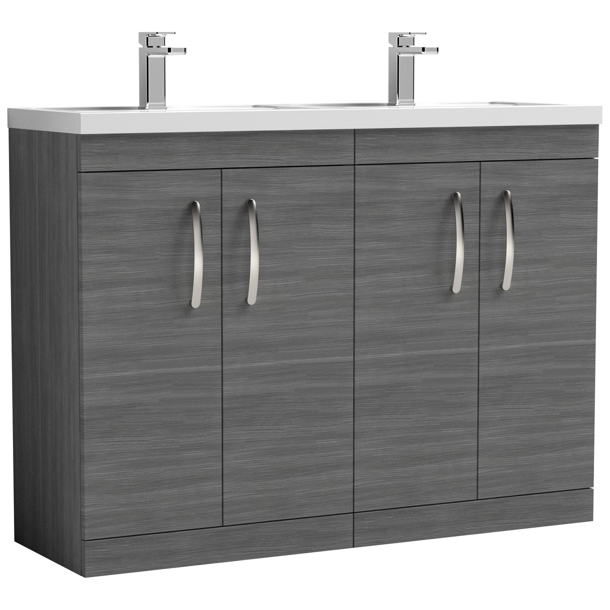 1200 FS 4-Door Vanity & Double Basin