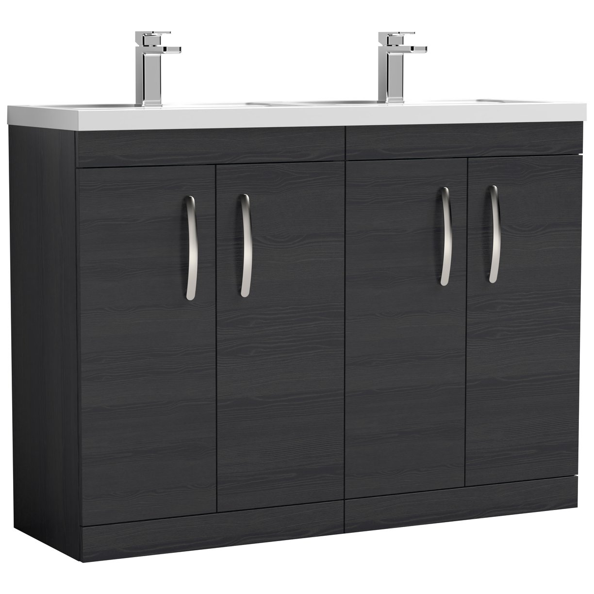 1200 FS 4-Door Vanity & Double Basin