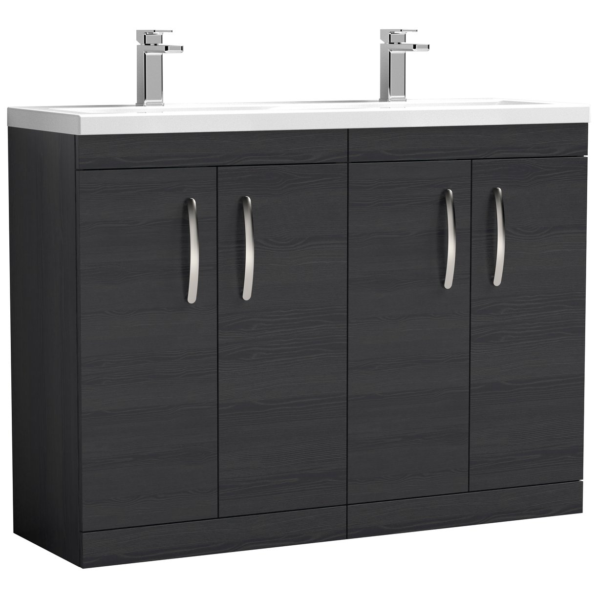 1200 FS 4-Door Vanity & Double Basin