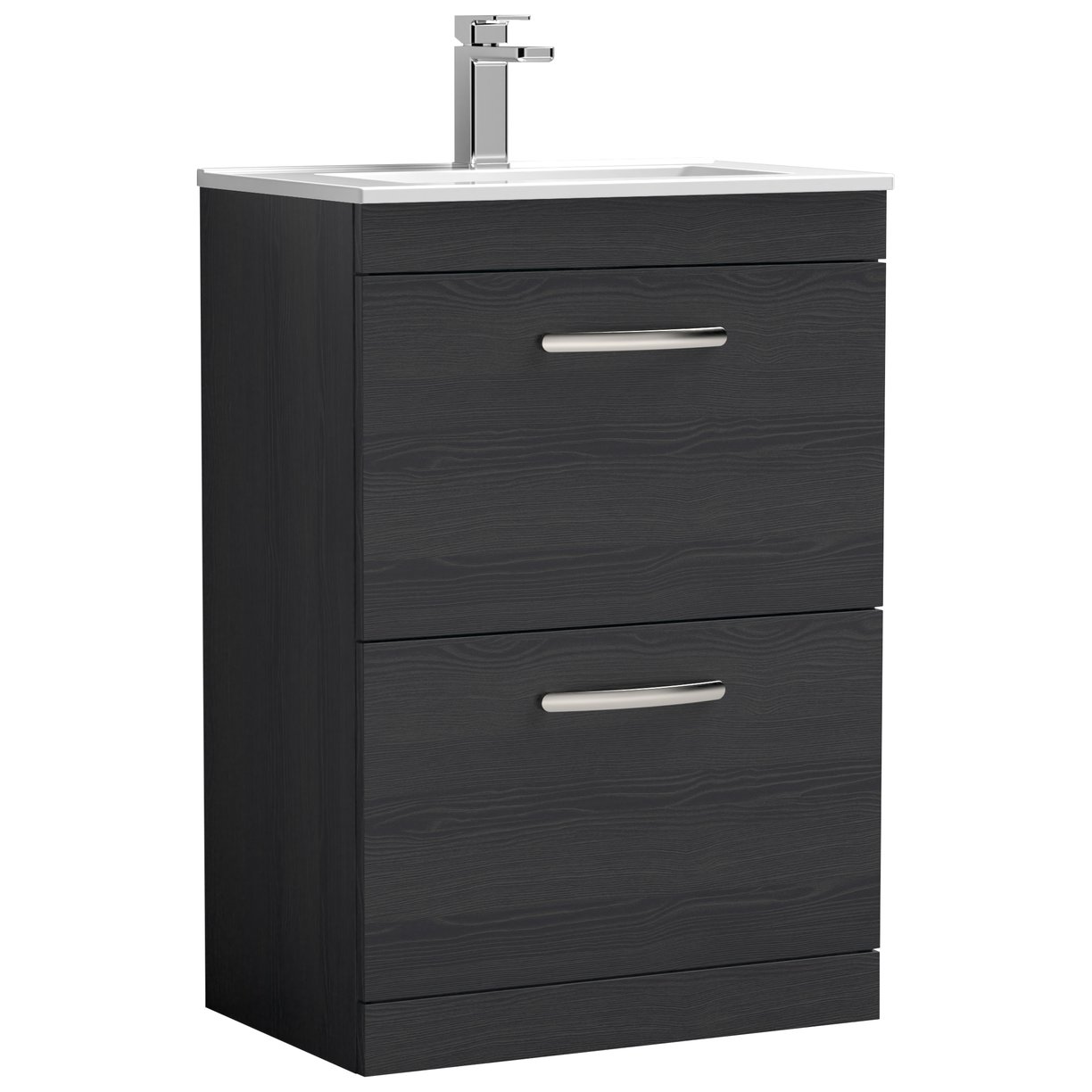 600 FS 2-Drawer Vanity & Basin 2