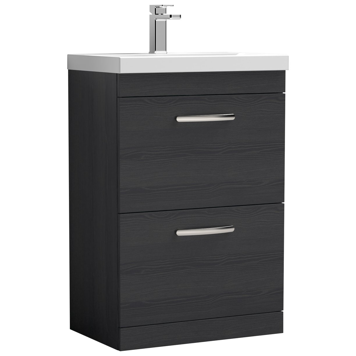 600 FS 2-Drawer Vanity & Basin 3