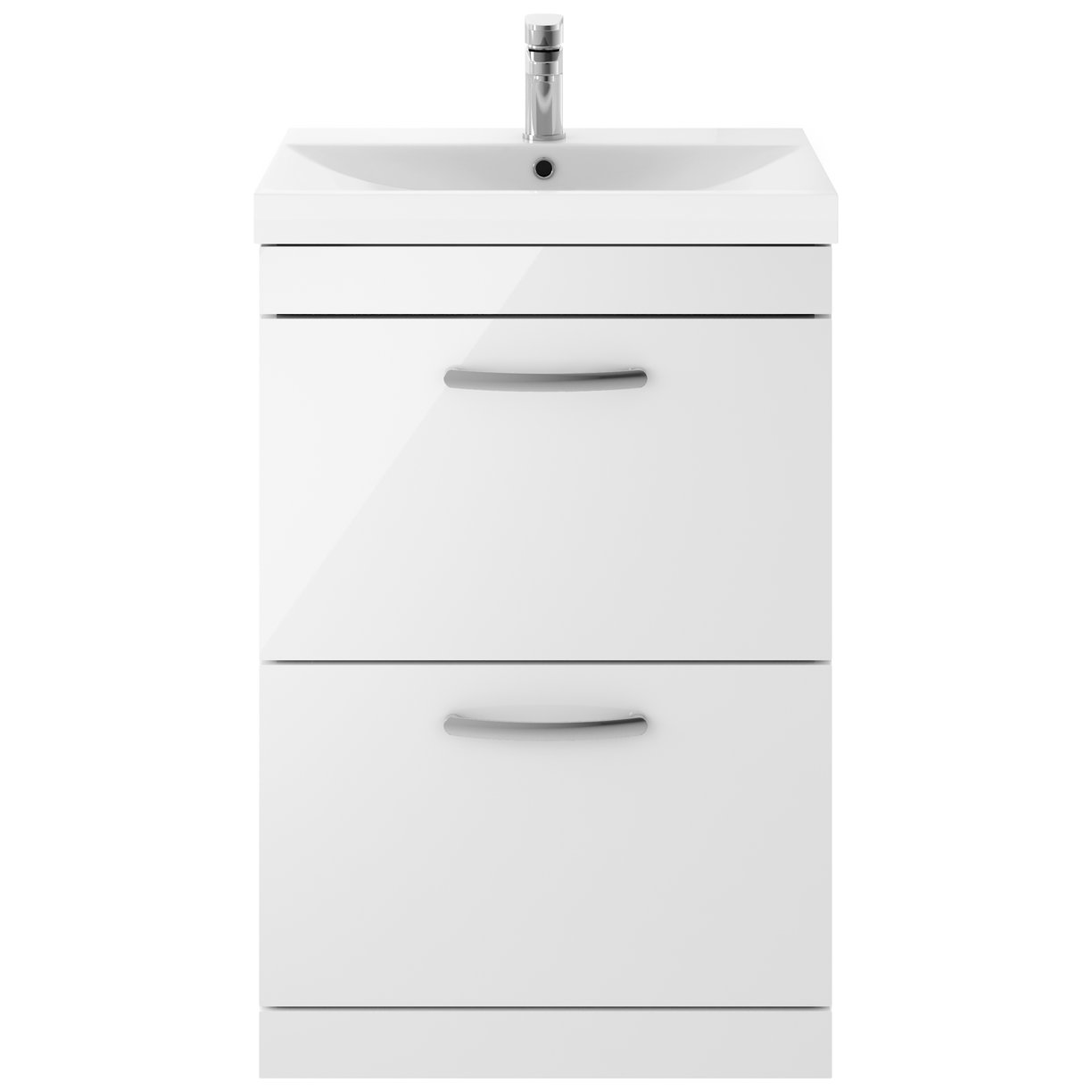 600 FS 2-Drawer Vanity & Basin 3