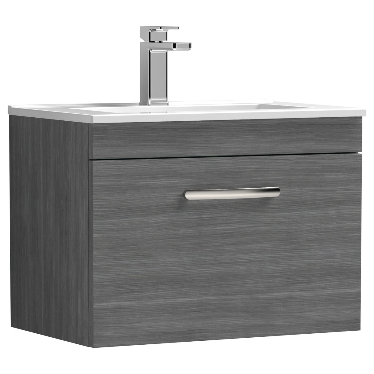 600 WH Single Drawer Vanity & Basin 2