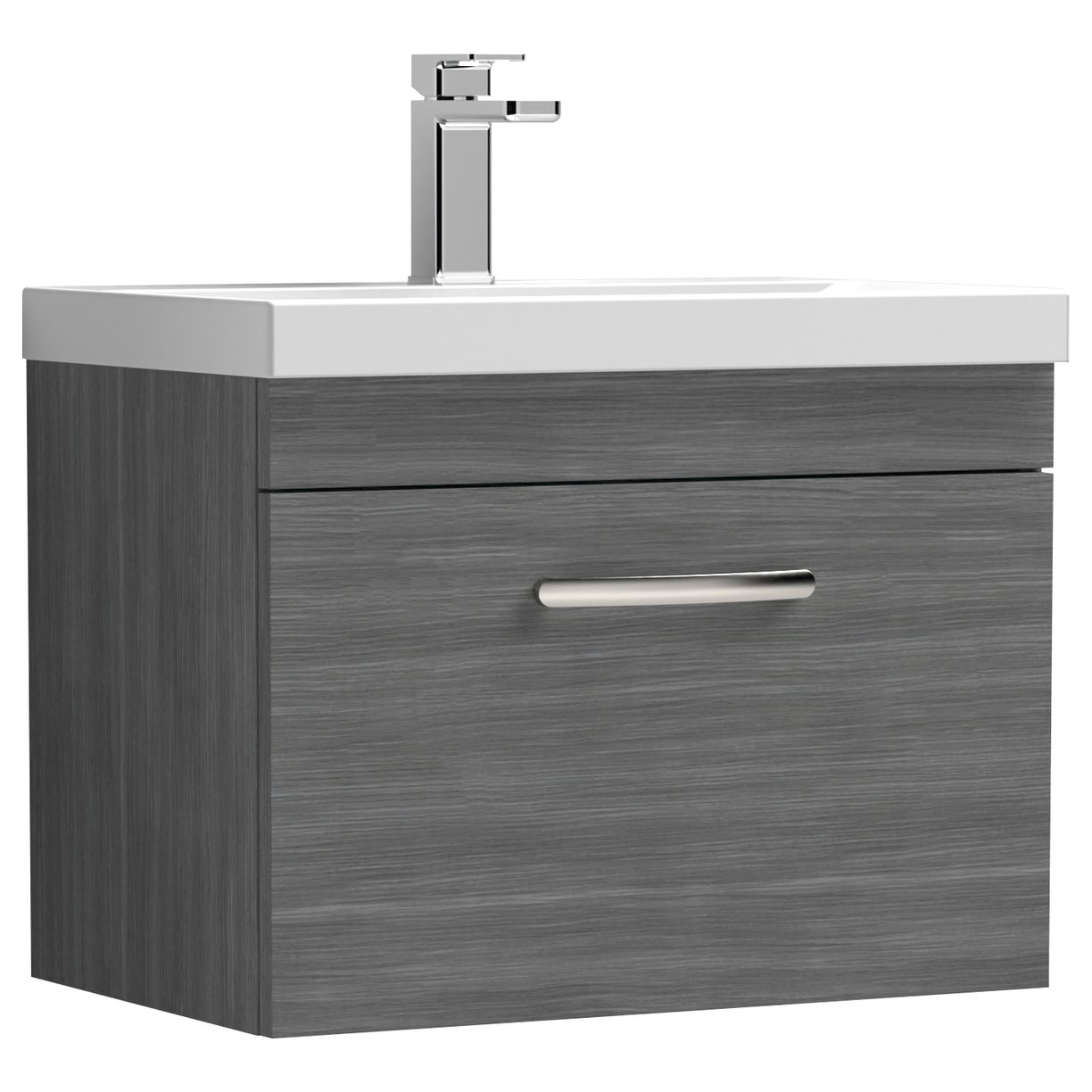 600 WH Single Drawer Vanity & Basin 3