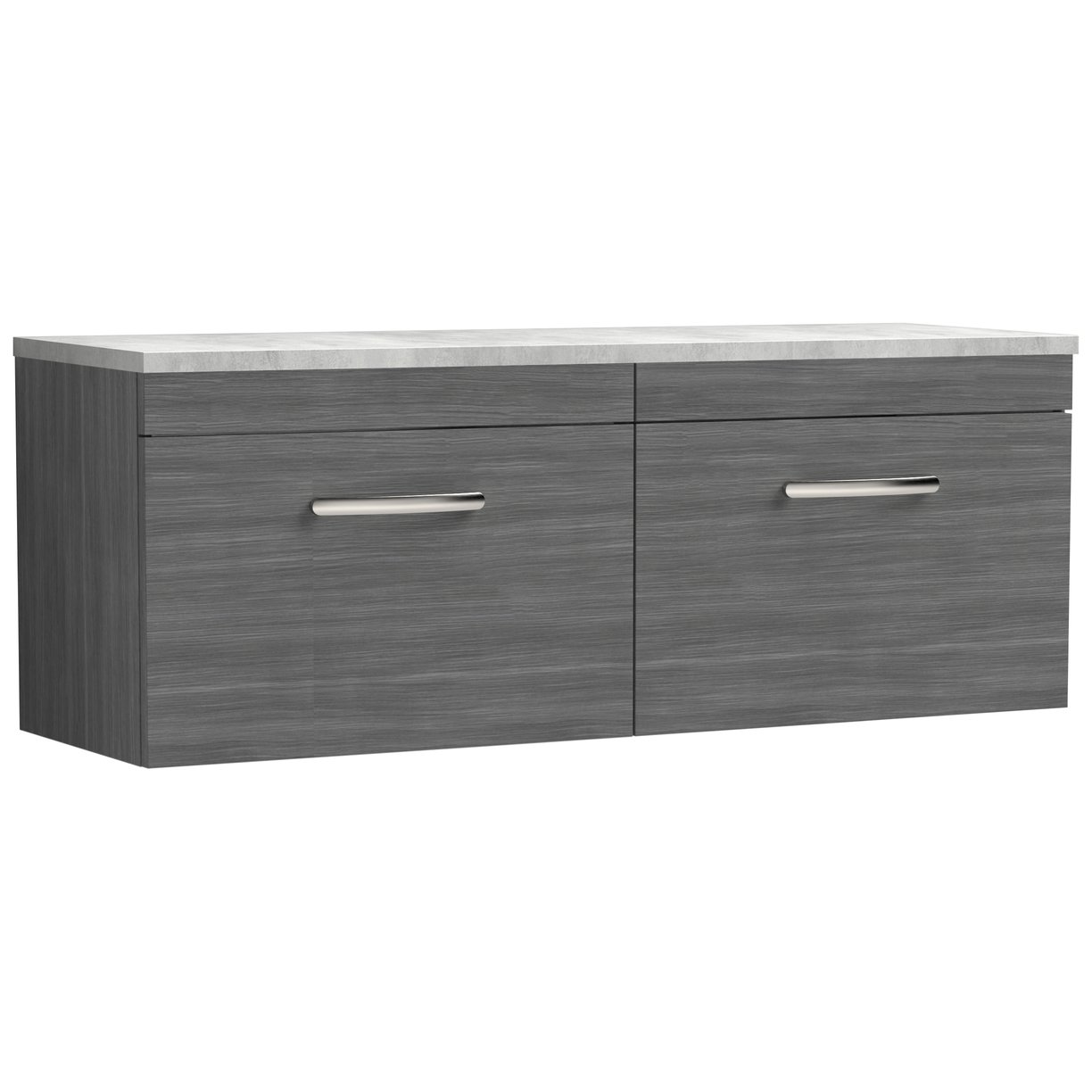 1200 W/H 2-Drawer Unit & Lam Worktop