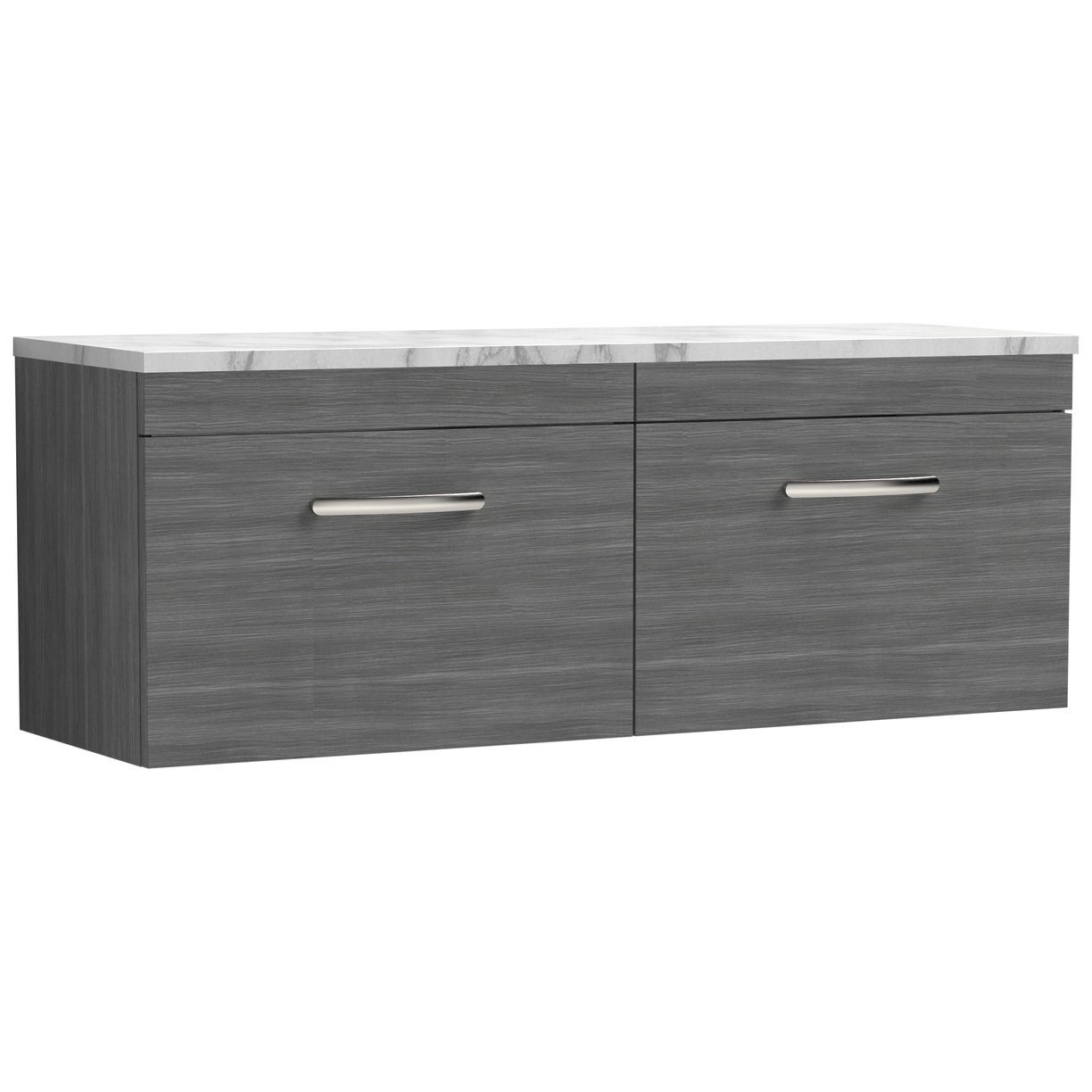 1200 W/H 2-Drawer Unit & Lam Worktop
